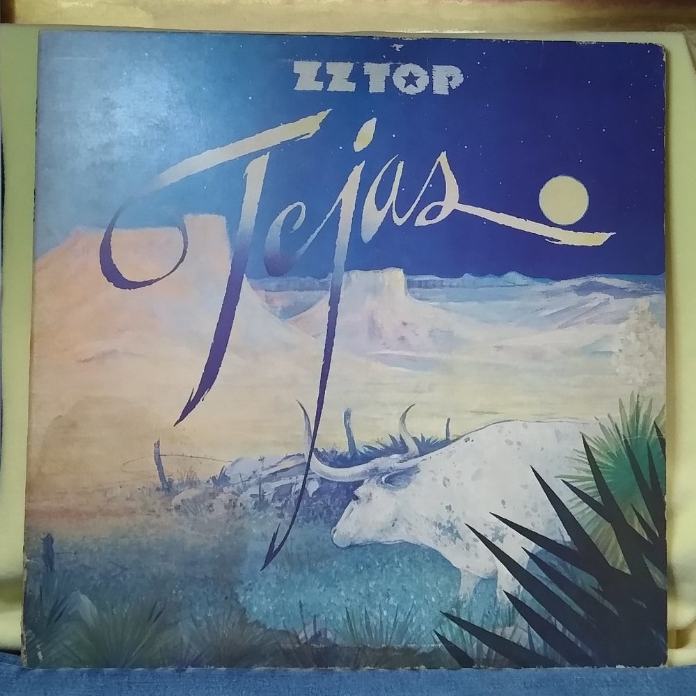 ZZ Top Tejas 1976 Gatefold RCA Club Edition Vinyl Record